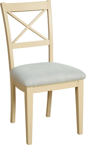 Lundy Pine Painted Crossback Dining Chair | A Touch of Furniture Oxfordshire