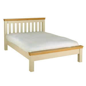 Lundy Pine Painted 4'6" Double Bed with Low Foot End | A Touch of Furniture Oxfordshire