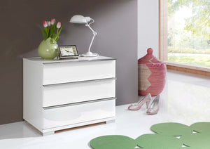Wiemann Loft 3 Drawer Bedside | A Touch of Furniture Oxfordshire
