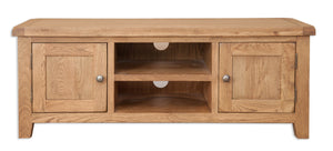Melbourne Country Oak Plasma TV Cabinet  | A Touch of Furniture