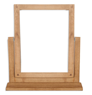 Melbourne Country Oak Dressing Table Mirror | A Touch of Furniture