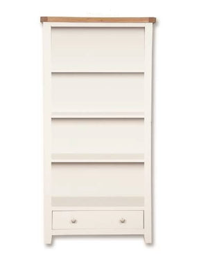 Melbourne Painted Large Bookcase in White | A Touch of Furniture Oxfordshire