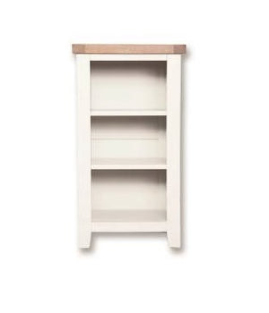 Melbourne Painted Small Bookcase / DVD Rack  in White | A Touch of Furniture Oxfordshire