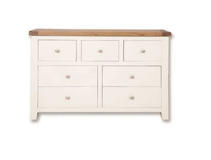 Melbourne Painted 7 Drawer Wide Chest | A Touch of Furniture Oxfordshire