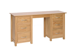 Hearts of Oak Double Pedestal Dressing Table | A Touch of Furniture Oxfordshire