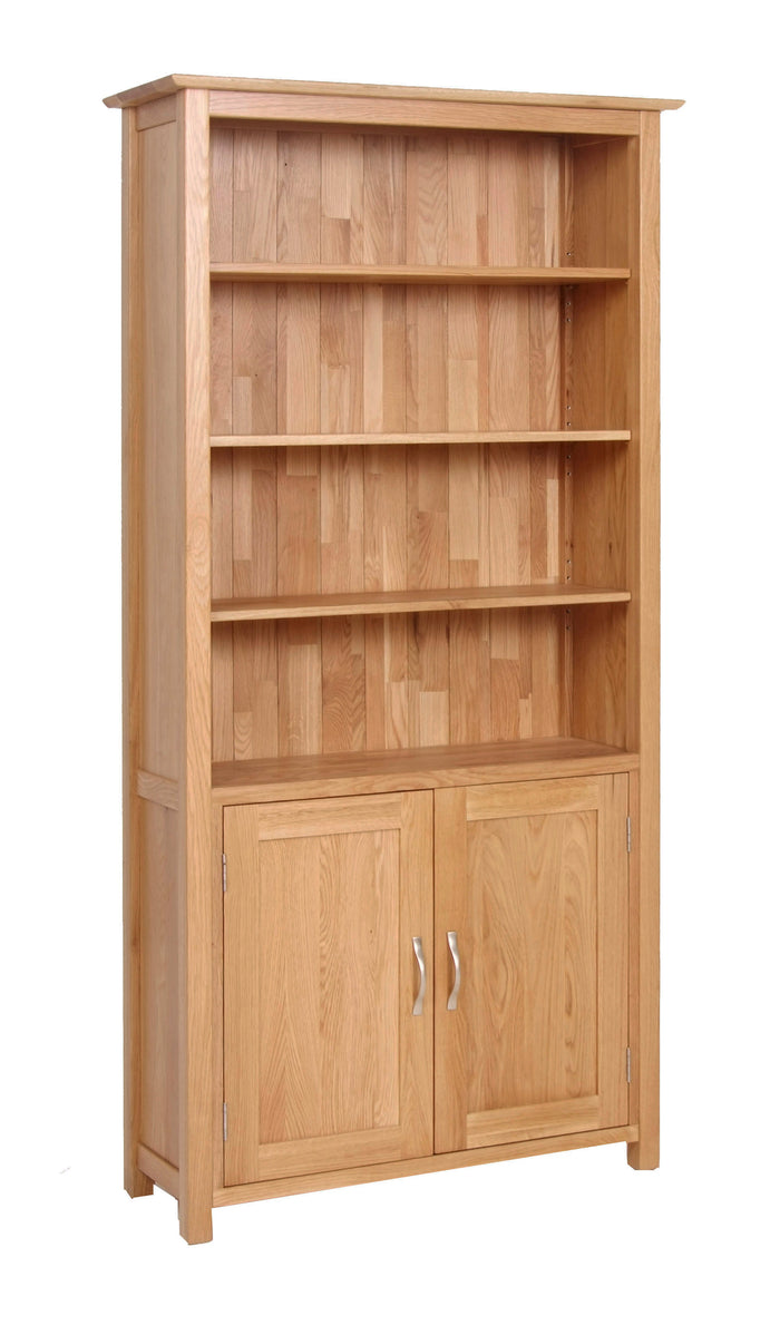 Hearts of Oak Bookcase with Cupboard
