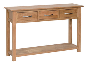 Hearts of Oak 3 Drawer Console Table | A Touch of Furniture