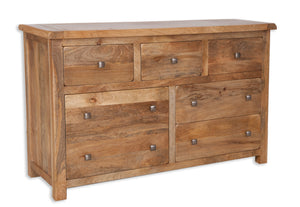 Odisha Mango 7 Drawer Wide Chest | A Touch of Furniture Oxfordshire