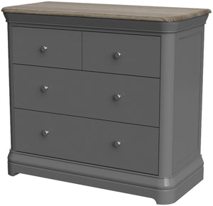 Pebble Painted 2 + 2 Chest | A Touch of Furniture Banbury and Bicester