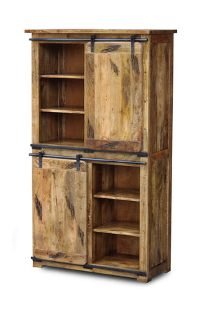 Raipur Mango Double Display Cabinet | A Touch of Furniture