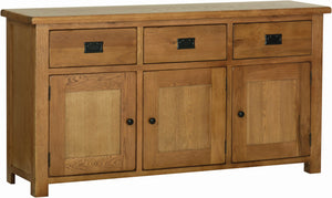 Rustic Oak Large Sideboard | A Touch of Furniture Oxfordshire