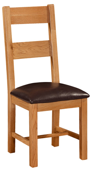 Somerset Oak Ladder Back Dining Chair | A Touch of Furniture Oxfordshire