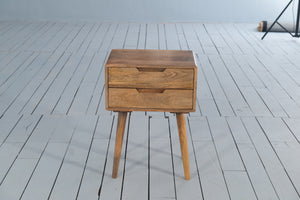 Surya Mango Side Table with Two Drawers | A Touch of Furniture Oxfordshire