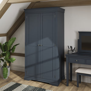 Oxfordshire Painted 2 Door Full Hanging Wardrobe | A Touch of Furniture