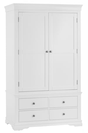 Oxfordshire Painted 2 Door 2 Drawer Double Wardrobe | A Touch of Furniture