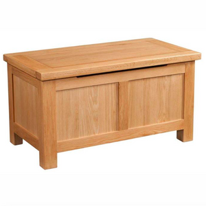 Bicester Oak Blanket Box | A Touch of Furniture Oxfordshire