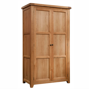 Somerset Oak Double Wardrobe With 2 Doors | A Touch of Furniture