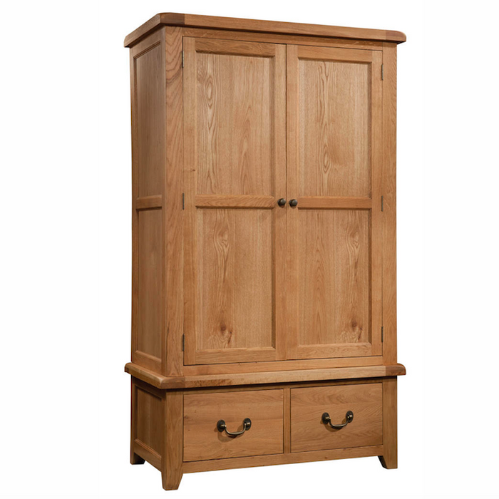 Somerset Oak Gents Robe with 2 Drawers