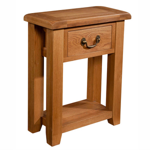 Somerset Oak 1 Drawer Console Table | A Touch of Furniture Oxfordshire