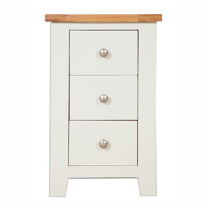 Melbourne Painted 3 Drawer Bedside Cabinet | A Touch of Furniture Oxfordshire