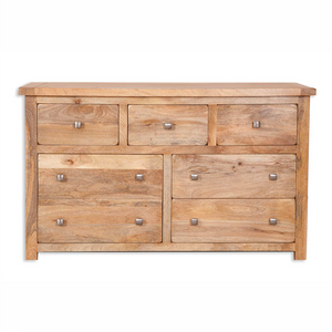 Odisha Mango 7 Drawer Wide Chest | A Touch of Furniture Oxfordshire