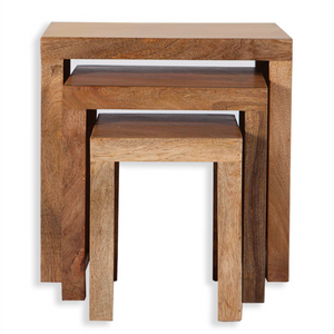 Cube Petite Mango Nest of Tables | A Touch of Furniture Oxfordshire