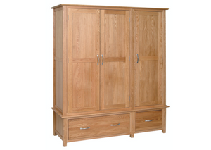 Hearts of Oak Triple Wardrobe | A Touch of Furniture Oxfordshire