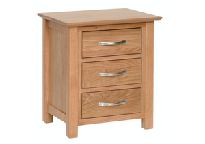 Hearts of Oak 3 Drawer Bedside | A Touch of Furniture Oxfordshire