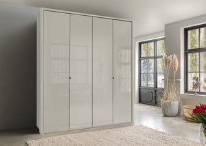 Wiemann Tampa Wardrobe with Glass Doors | A Touch of Furniture