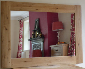 Wessex Oak Wall Mirror | A Touch of Furniture Oxfordshire