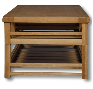Manhattan Oak 1000mm Box Coffee Table