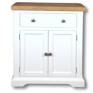 Oxford Painted 1 Drawer 2 Door Cabinet
