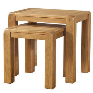 Avon Oak Nest of Coffee Tables | A Touch of Furniture Banbury & Bicester