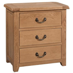Somerset Oak 3 Drawer Chest | A Touch of Furniture Oxfordshire