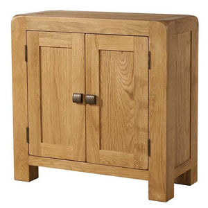 Avon Oak Small Storage Cabinet With 2 Doors |  A Touch of Furniture