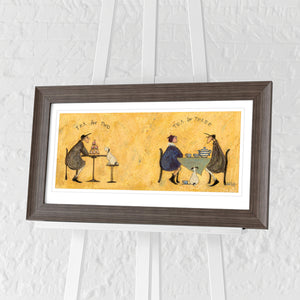 Tea for Two Tea for Three by Sam Toft | Framed Print
