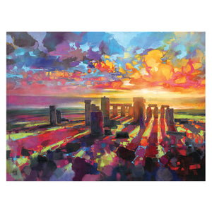 Stonehenge Equinox by Scott Naismith | Framed Print