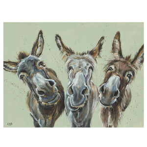 Wise Asses by Louise Brown | Framed Print