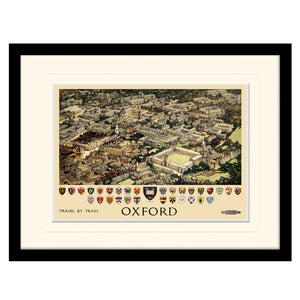 Oxford University Coats of Arms | Framed Print